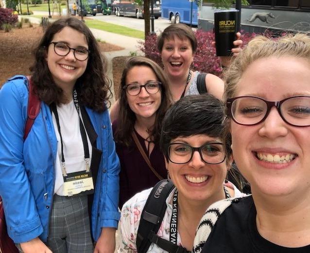 The whole UNC group at the National Conference on Undergraduate Research 2019!